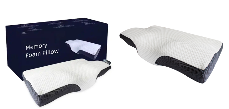 Dreamzy Memory Foam Pillow out of box